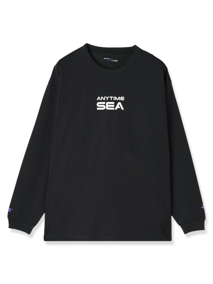 ANYTIME FITNESS x WDS L/S TEE (ブラック)