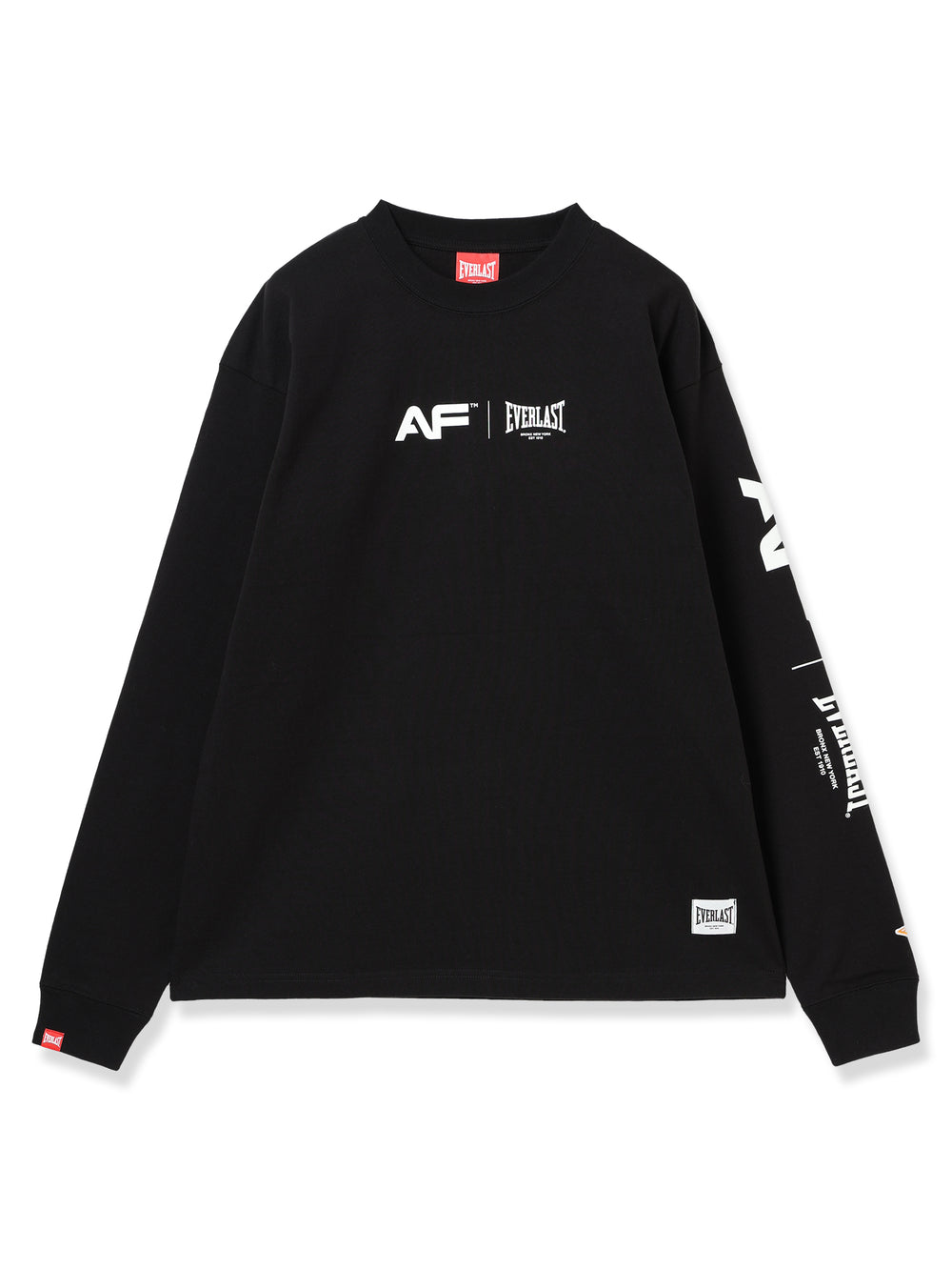 AF×EVERLAST L/S BIG TEE (ブラック)