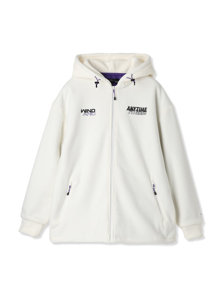 AF x WDS SEA FLEECE ZIP UP SWEATSHIRT (オフホワイト)