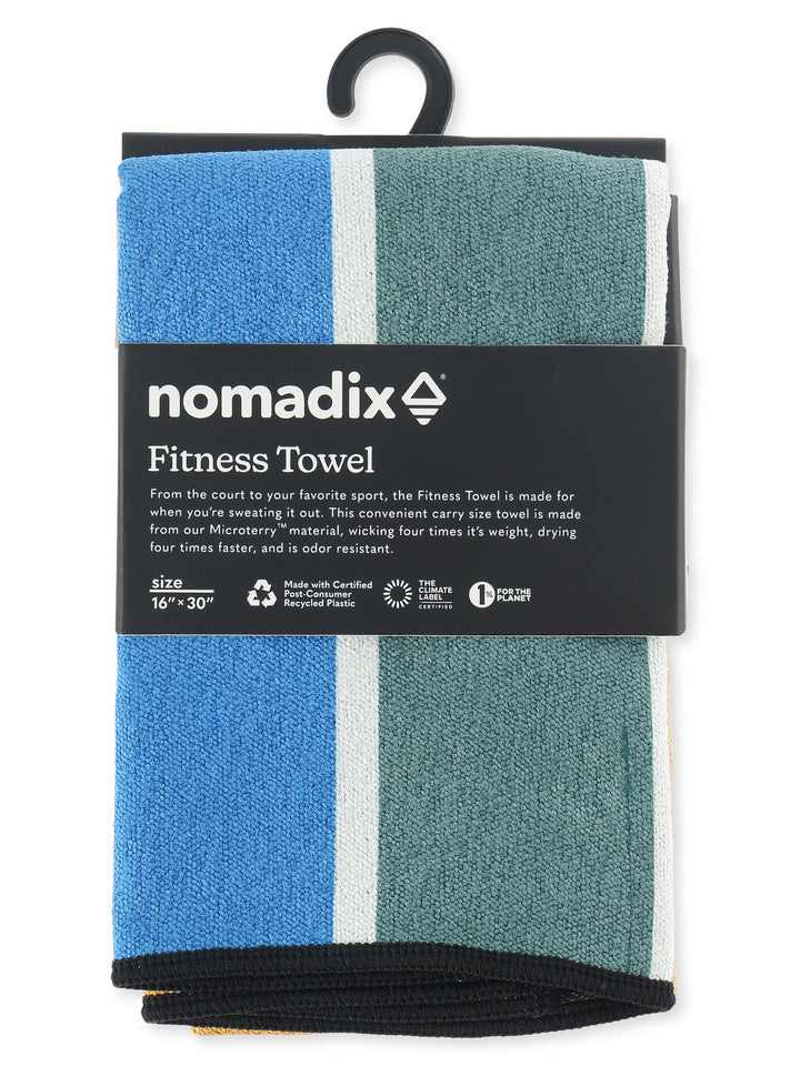 FITNESS TOWEL-RetroStripes