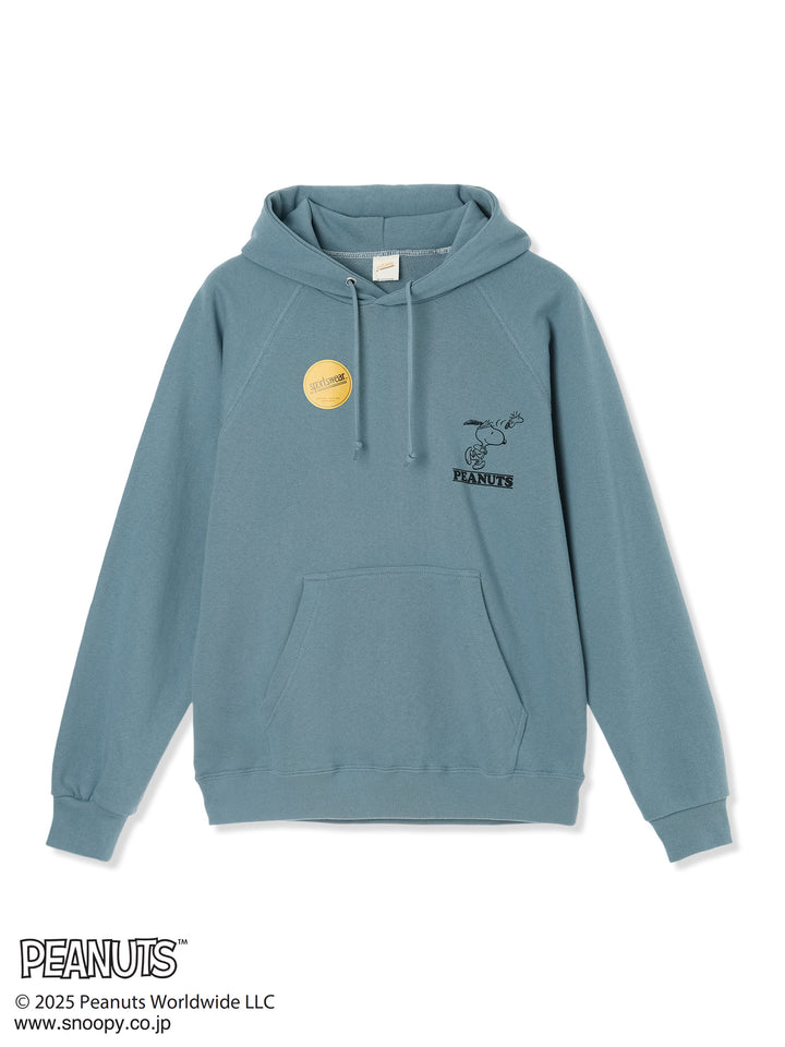 sportswear×PEANUTS別注フーディー (ブルーグレー)