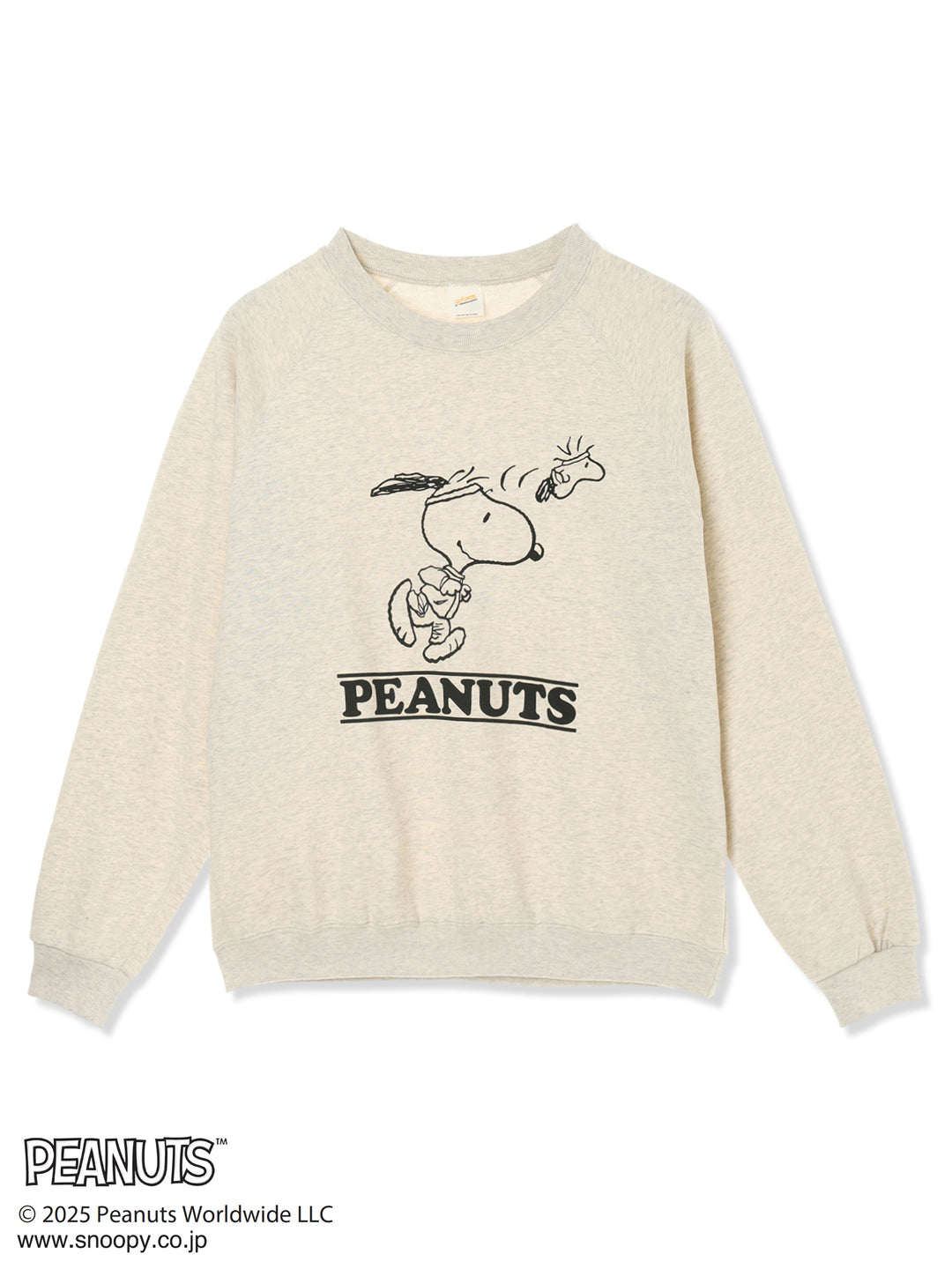 sportswear×PEANUTS別注クルースウェット (オートミール)