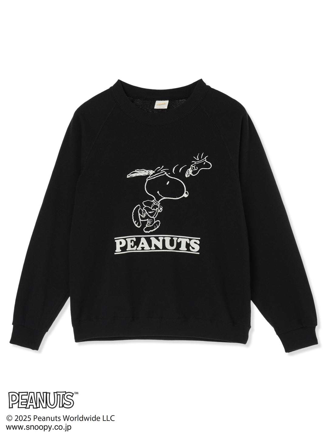 sportswear×PEANUTS別注クルースウェット (ブラック)