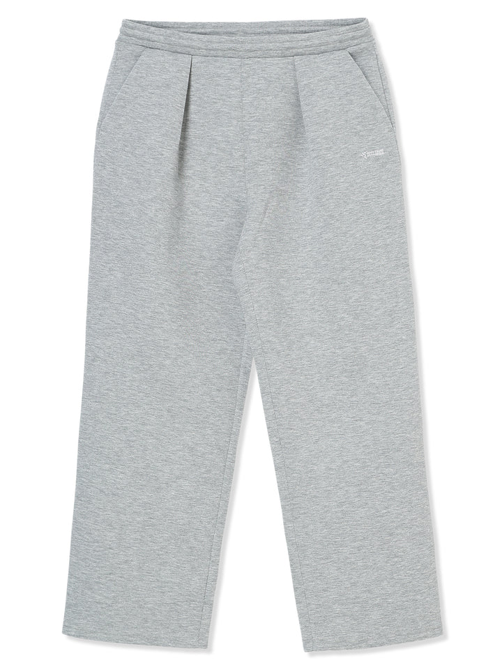 SMOOTH TUCK PANTS (杢グレー)