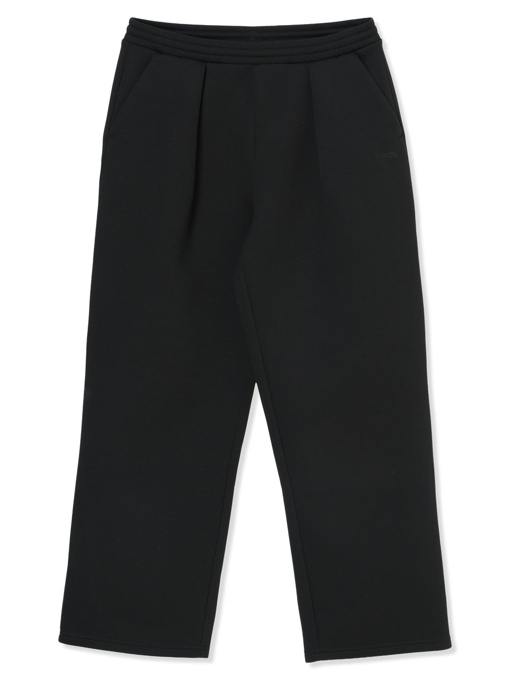 SMOOTH TUCK PANTS (ブラック)