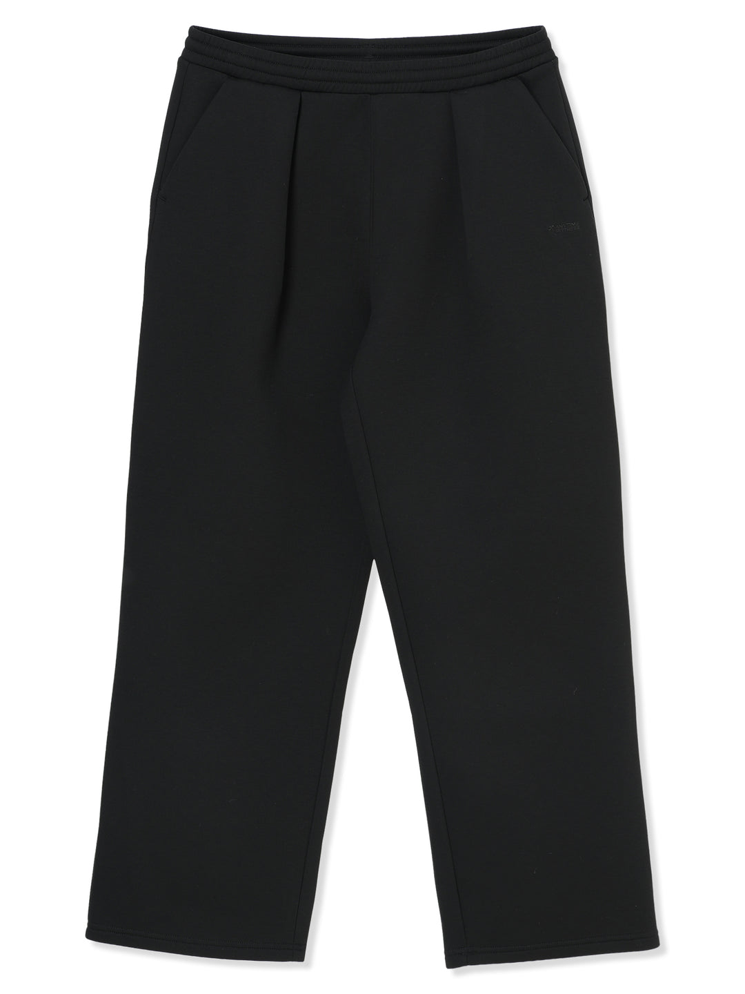 SMOOTH TUCK PANTS (ブラック)