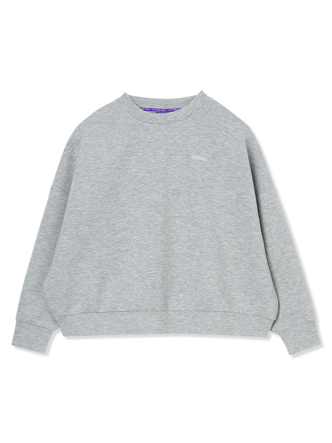 DROP SHOULDER PULL OVER (杢グレー)