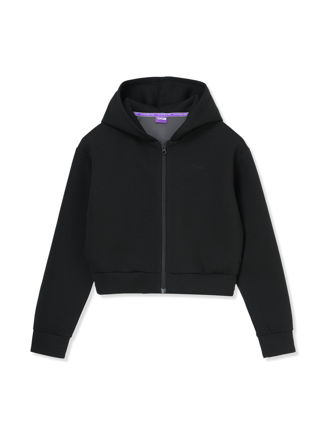 ZIP UP SHORT HOODIE (ブラック)