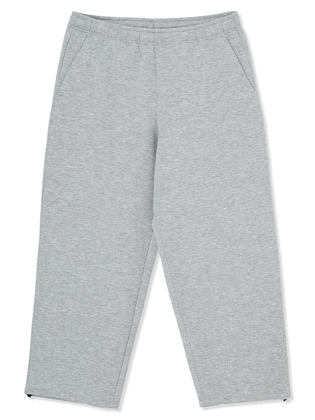 SMOOTH WIDE PANTS (杢グレー)