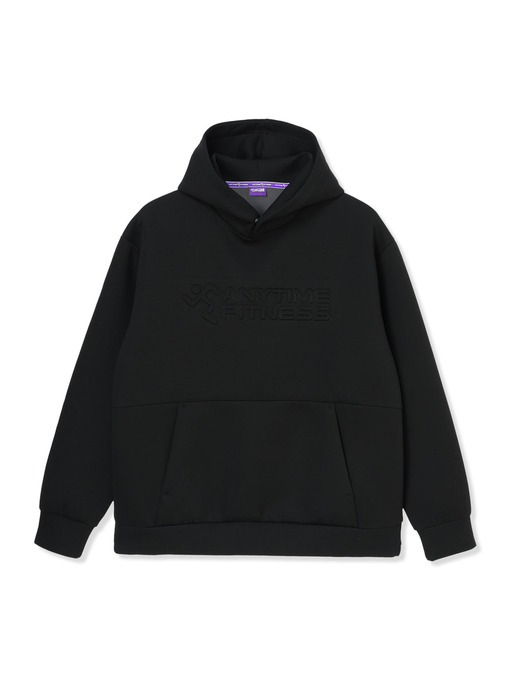 EMBOSS LOGO HOODIE (ブラック)