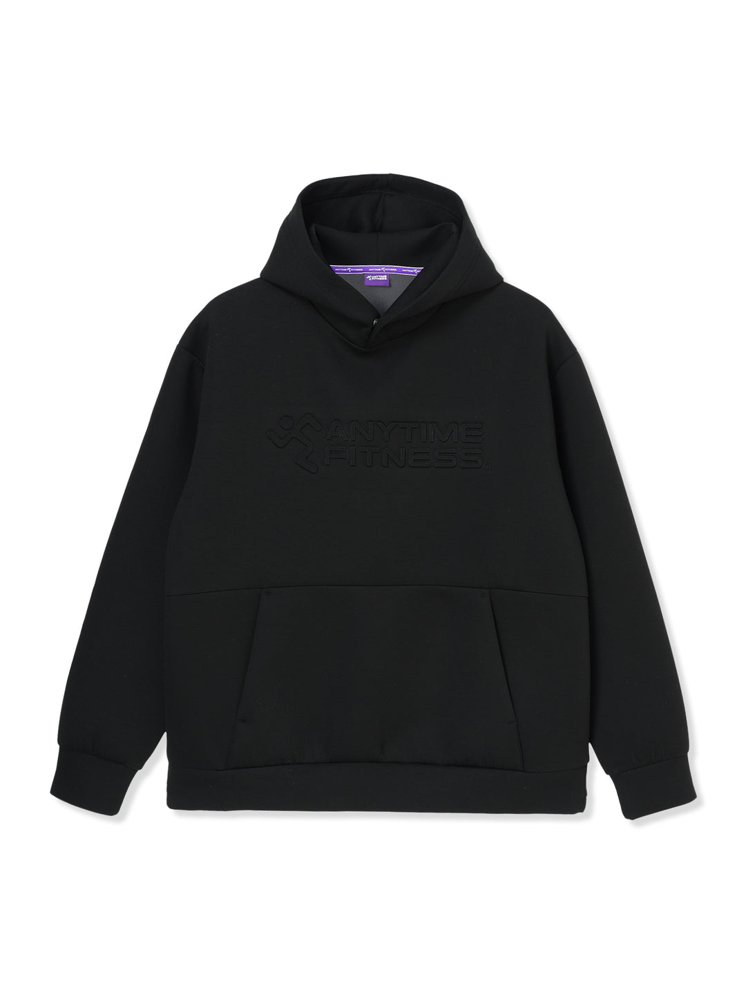 EMBOSS LOGO HOODIE (ブラック)