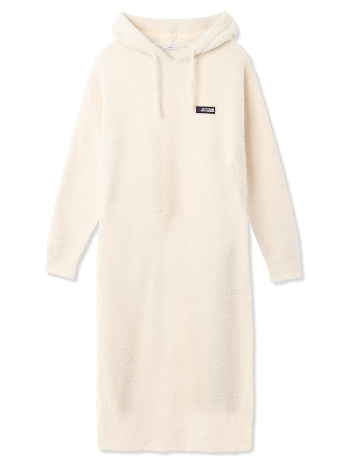 モールニットワンピース (ライトベージュ)