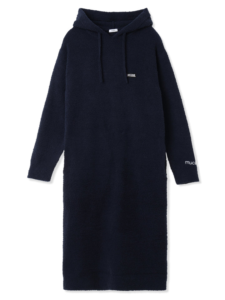 モールニットワンピース (ネイビー)