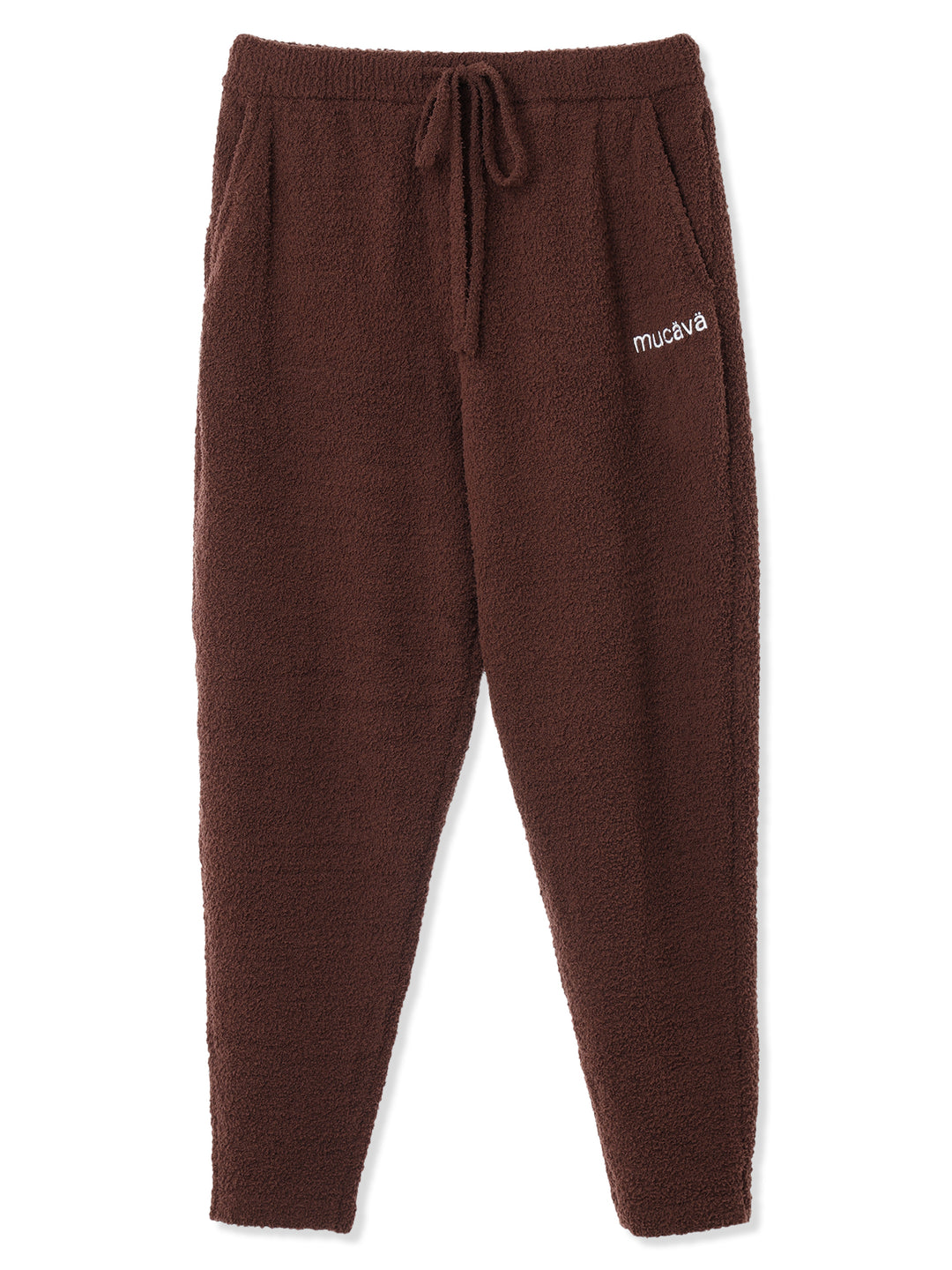 モールニットジョガーパンツ (ブラウン)