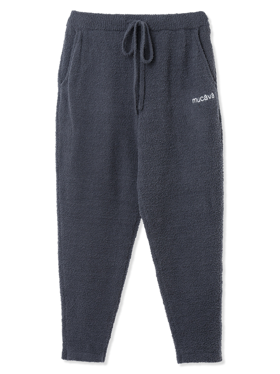 モールニットジョガーパンツ (チャコール)