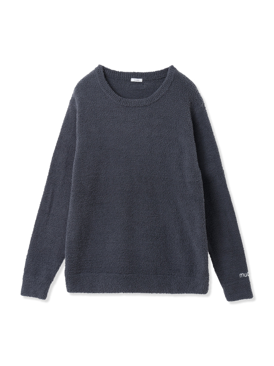 モールニットプルオーバー(men) (チャコール)