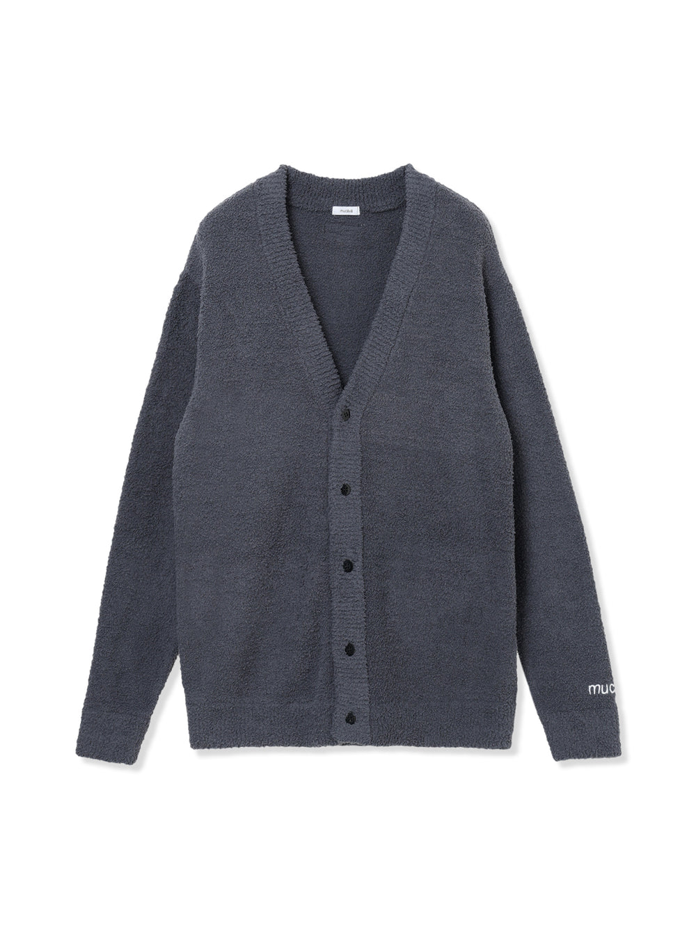 モールニットカーディガン (チャコール)