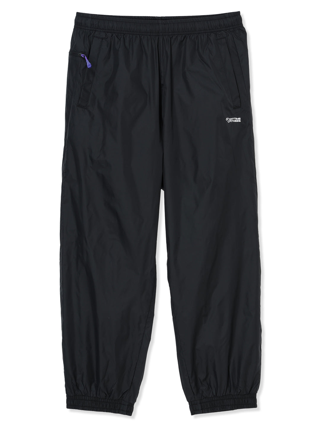 NYLON WIND BREAKER PANTS (men) (ブラック)