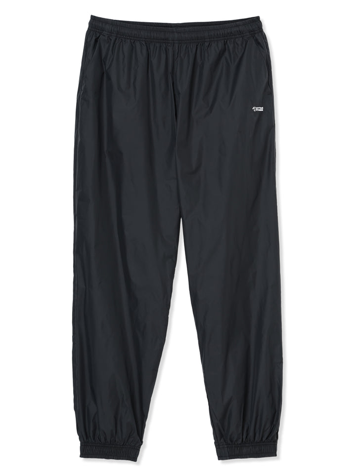 NYLON WIND BREAKER PANTS (women) (ブラック)