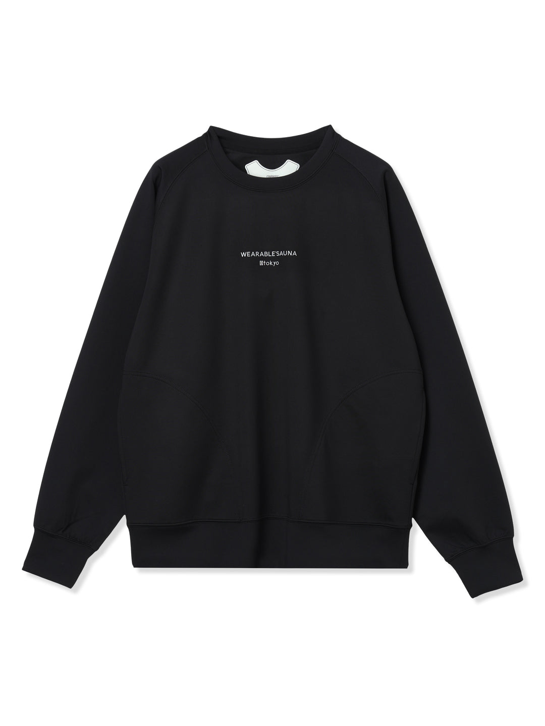 ウェアラブルサウナPRO スウェット トップス (ブラック)