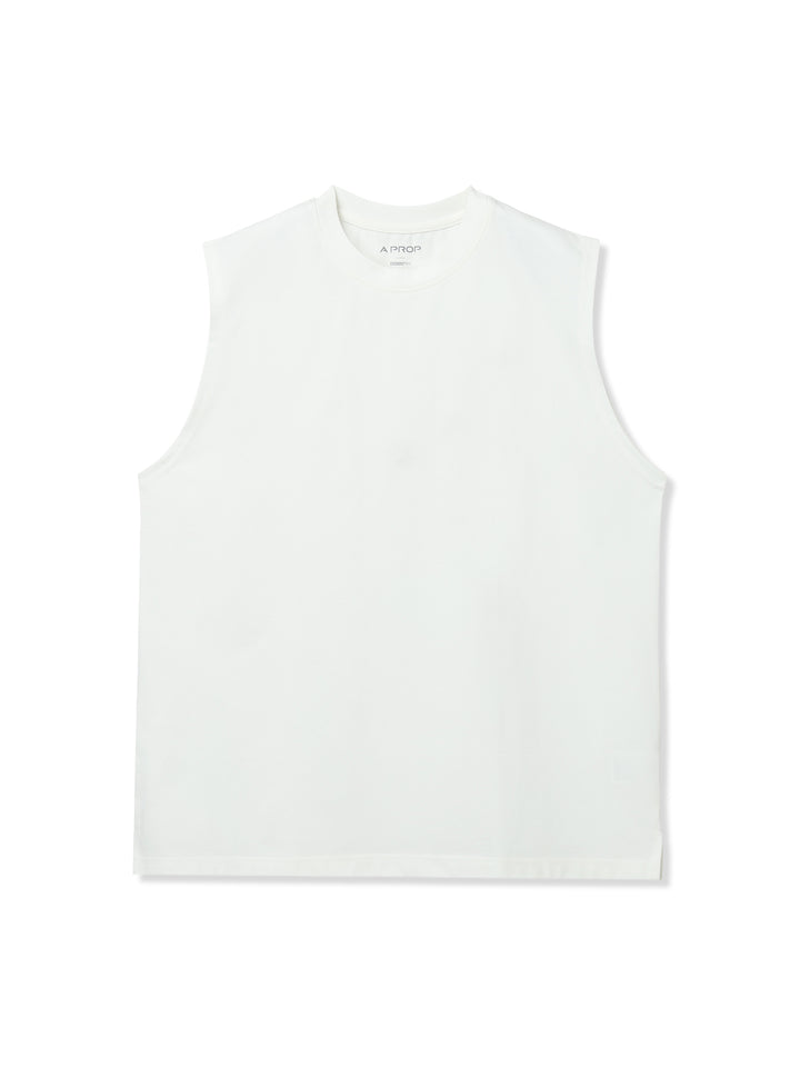 アクティベートウェア ノースリーブTシャツ (ホワイト)