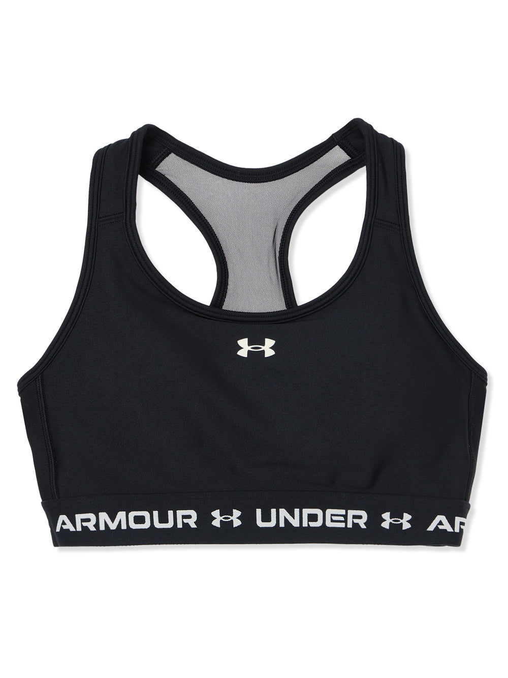 UAアーマーブラ FOR ブカツ ミディアムサポート (ブラック)