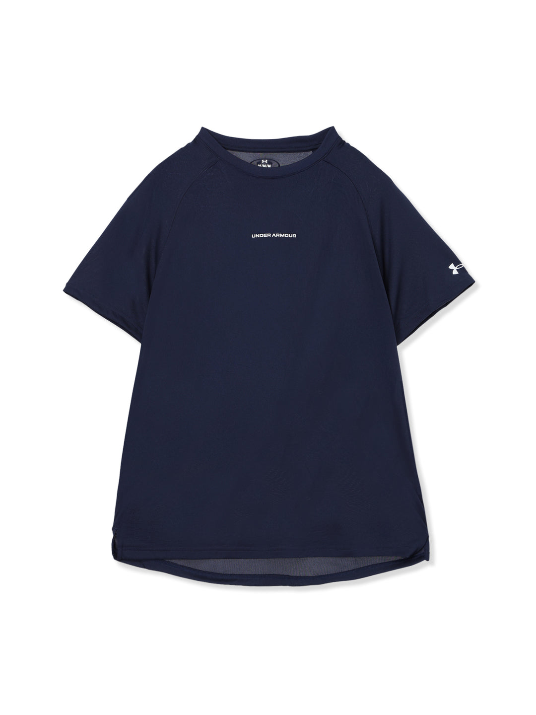 UAロングショット ショートスリーブTシャツ (ネイビー)