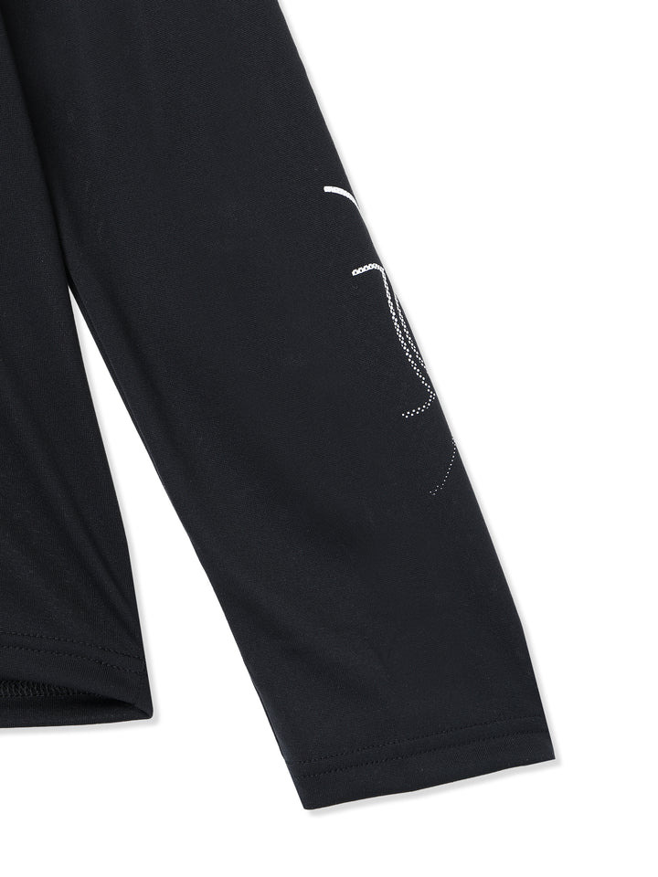 UAテック ロゴ グラフィック ロングスリーブ Tシャツ 4