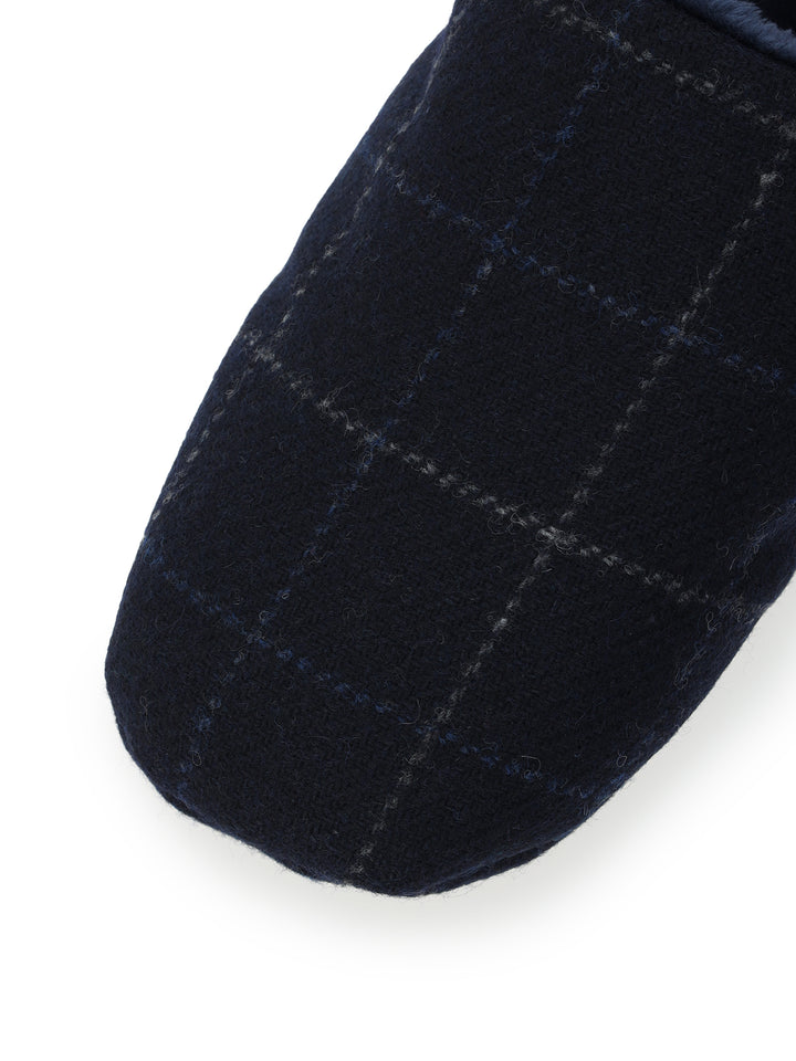 リサイクルウール×マイクロボア・ネイビー 4