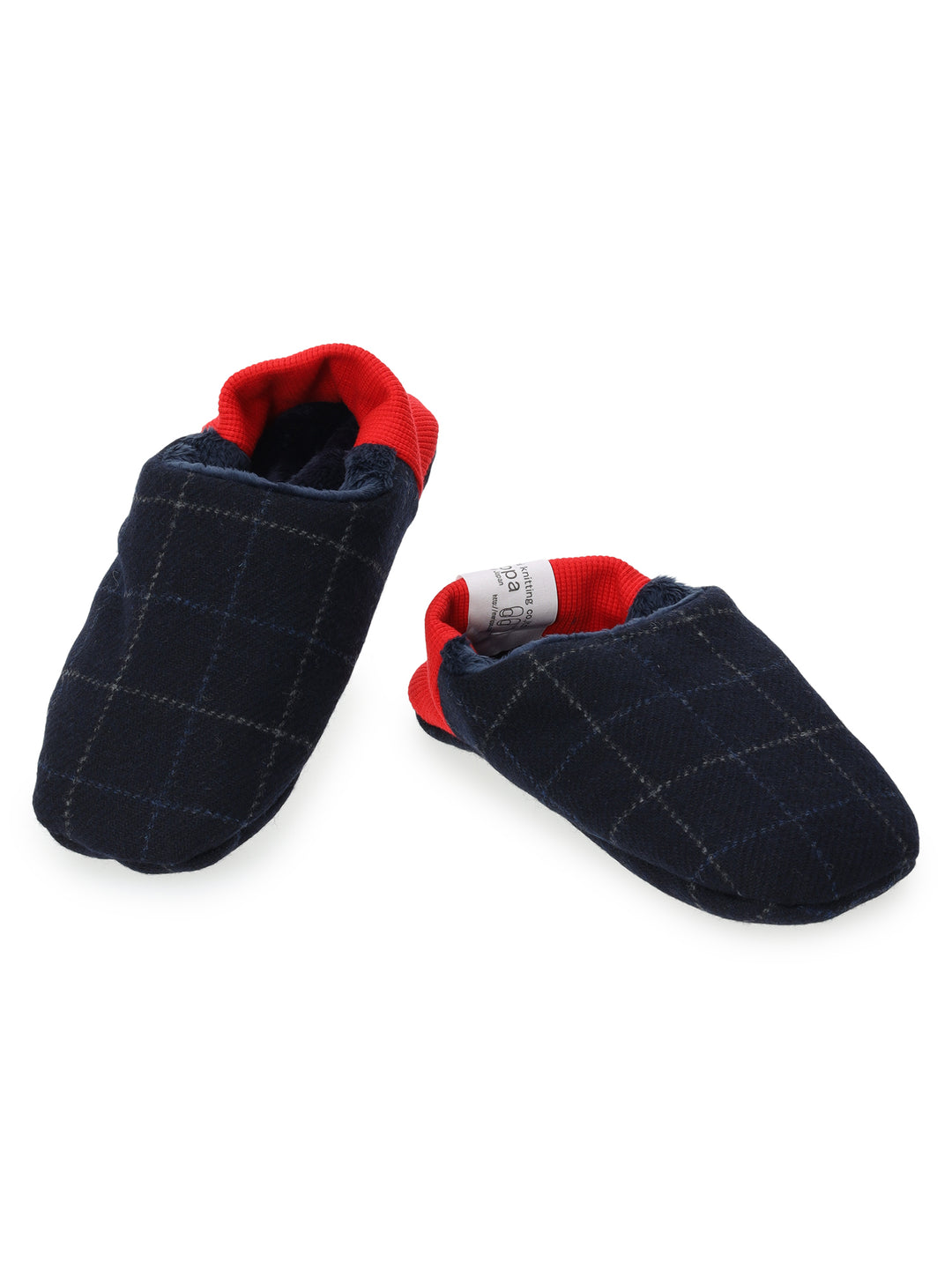 リサイクルウール×マイクロボア・ネイビー