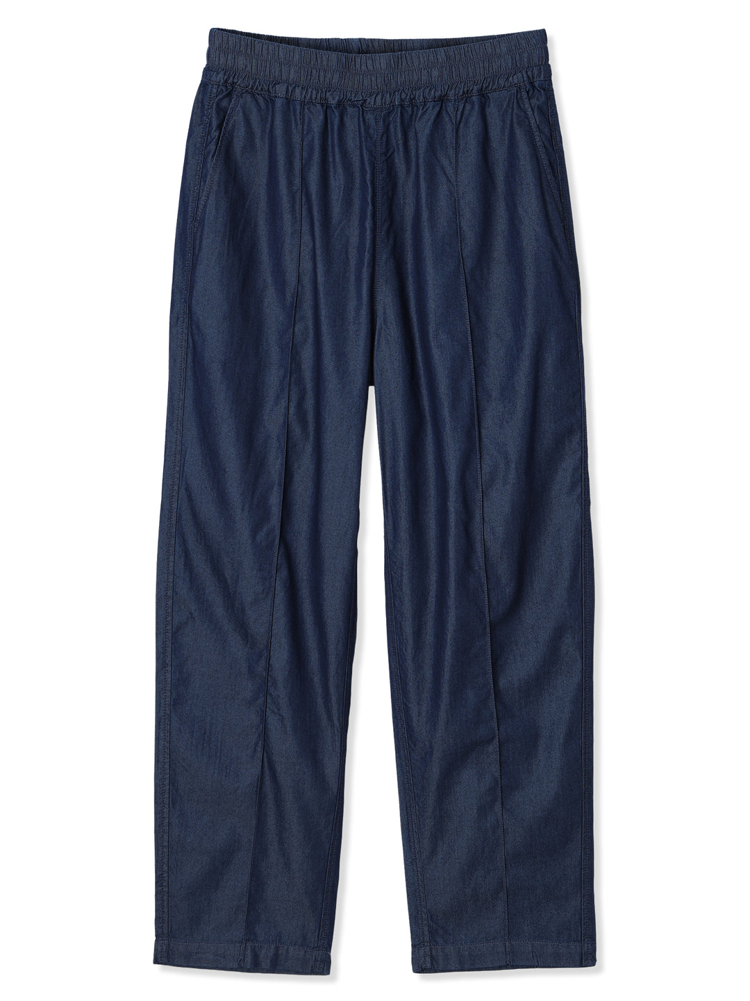 コットンナイロンデニムパンツ (インディゴ)