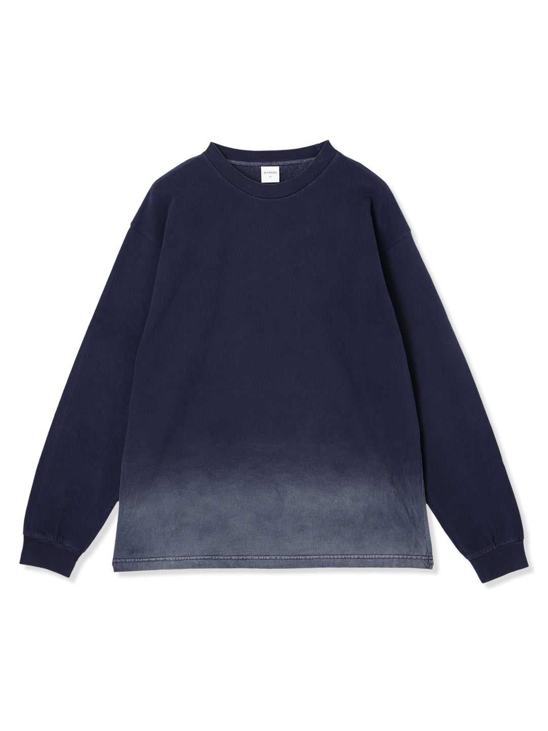 ブリーチロングスリーブTシャツ (ネイビー)