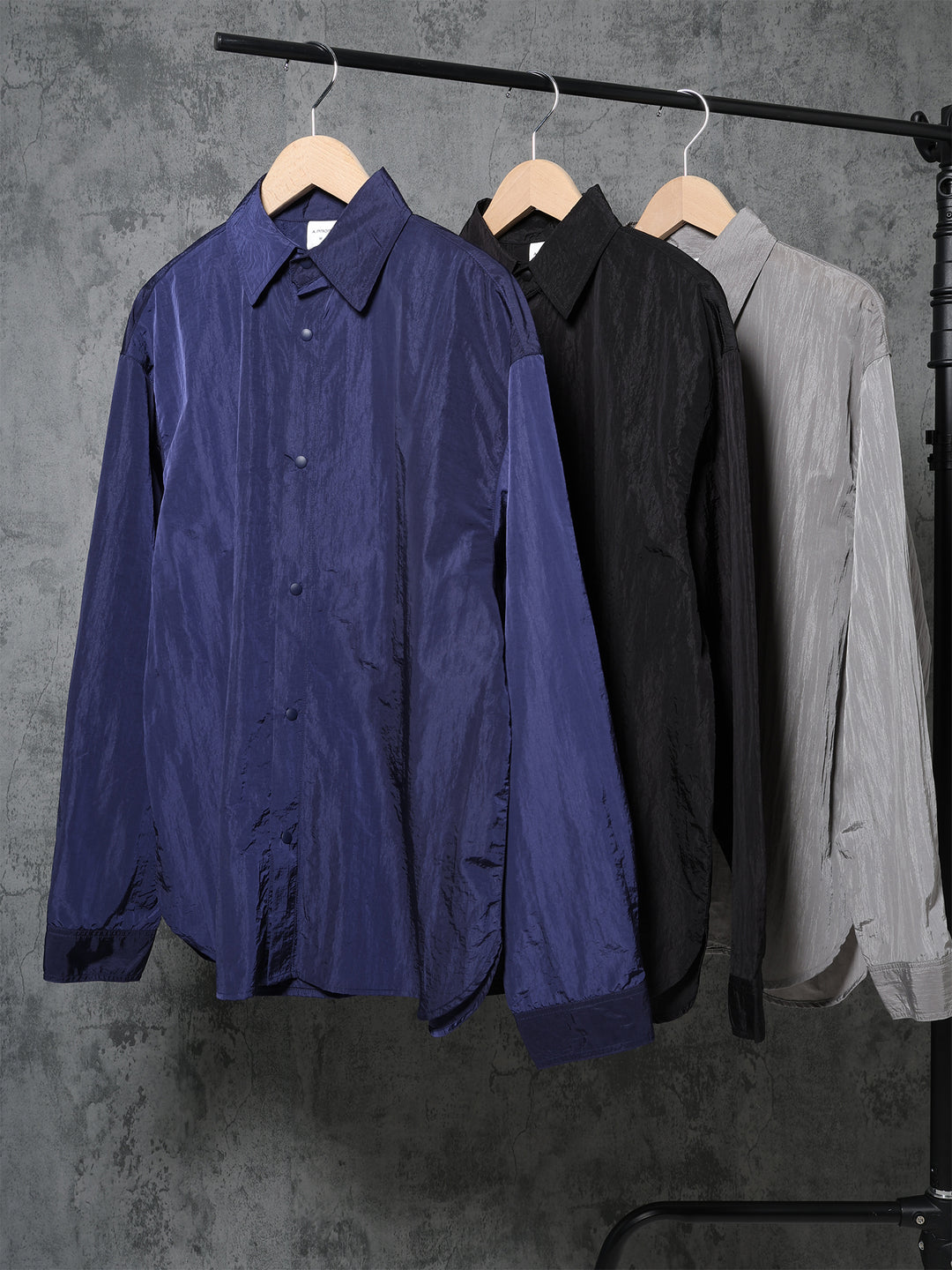 シャイニーナイロンシャツ 6