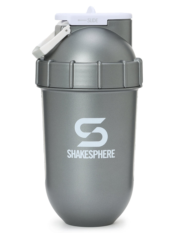 プロテインシェイカーボトル 700ml タンブラービュー (グレー)