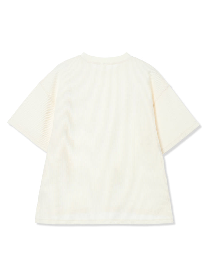ワッフルTシャツ 6