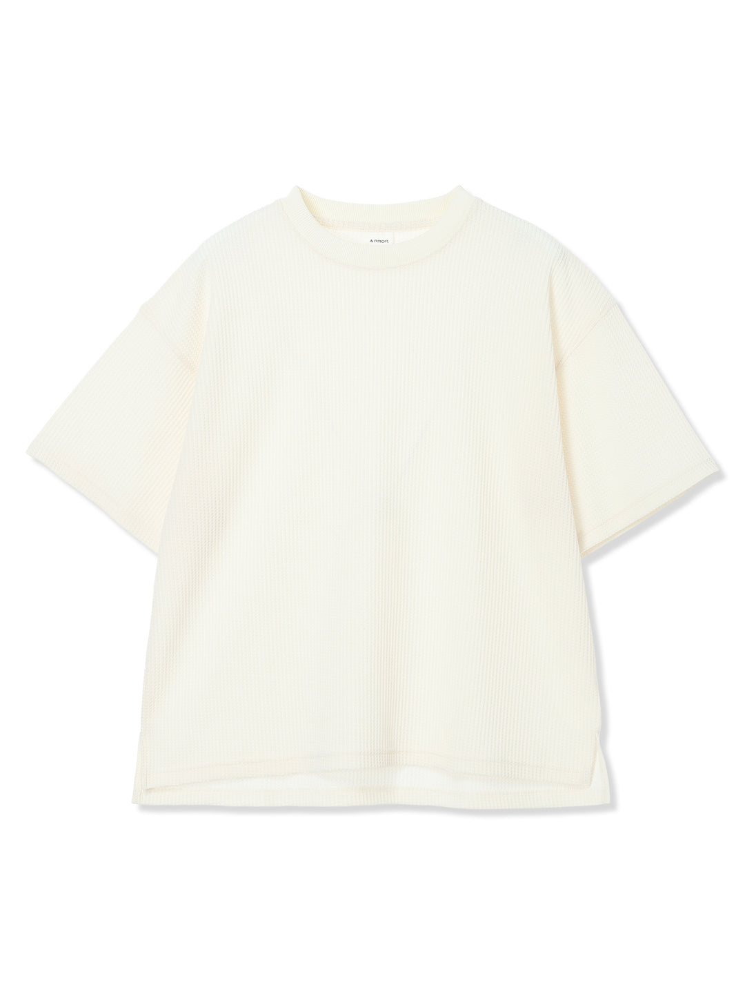 ワッフルTシャツ (キナリ)