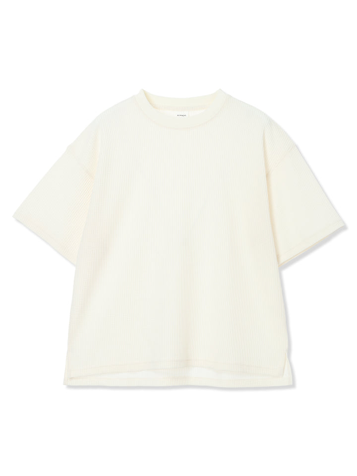 ワッフルTシャツ (キナリ)
