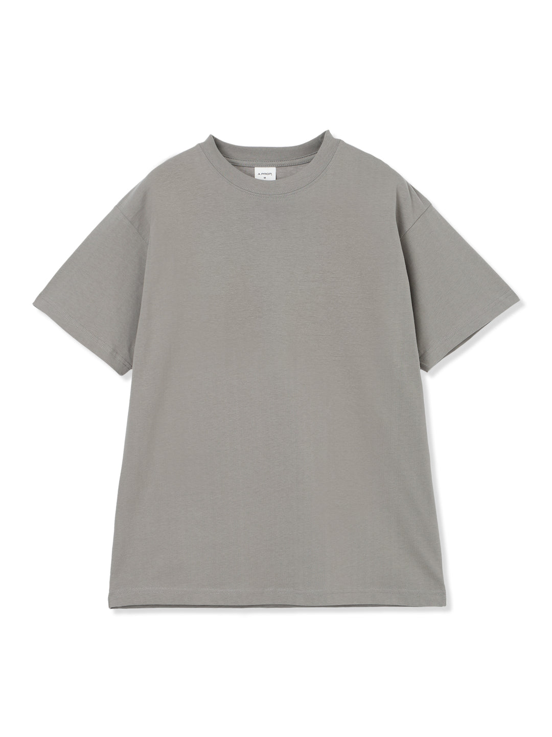 クルーネックTシャツ (グレーベージュ)