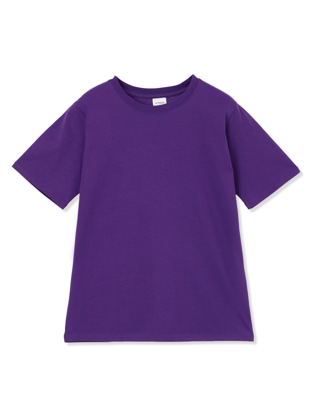 クルーネックTシャツ[レディース] (パープル)