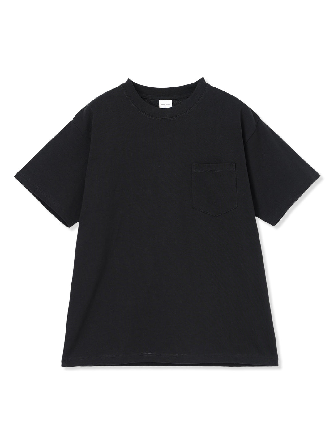 ヘビーウェイトポケットTシャツ (ブラック)