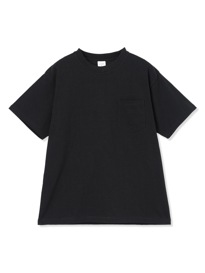ヘビーウェイトポケットTシャツ (ブラック)