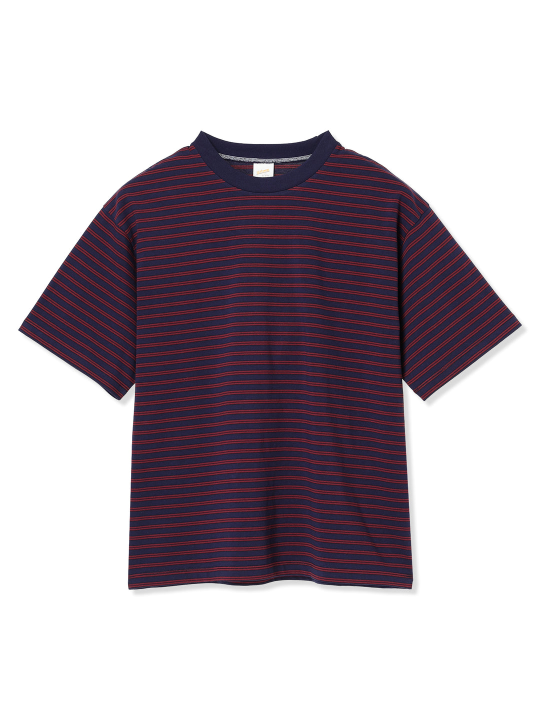 sportswear別注マルチボーダーTシャツ (パープル)