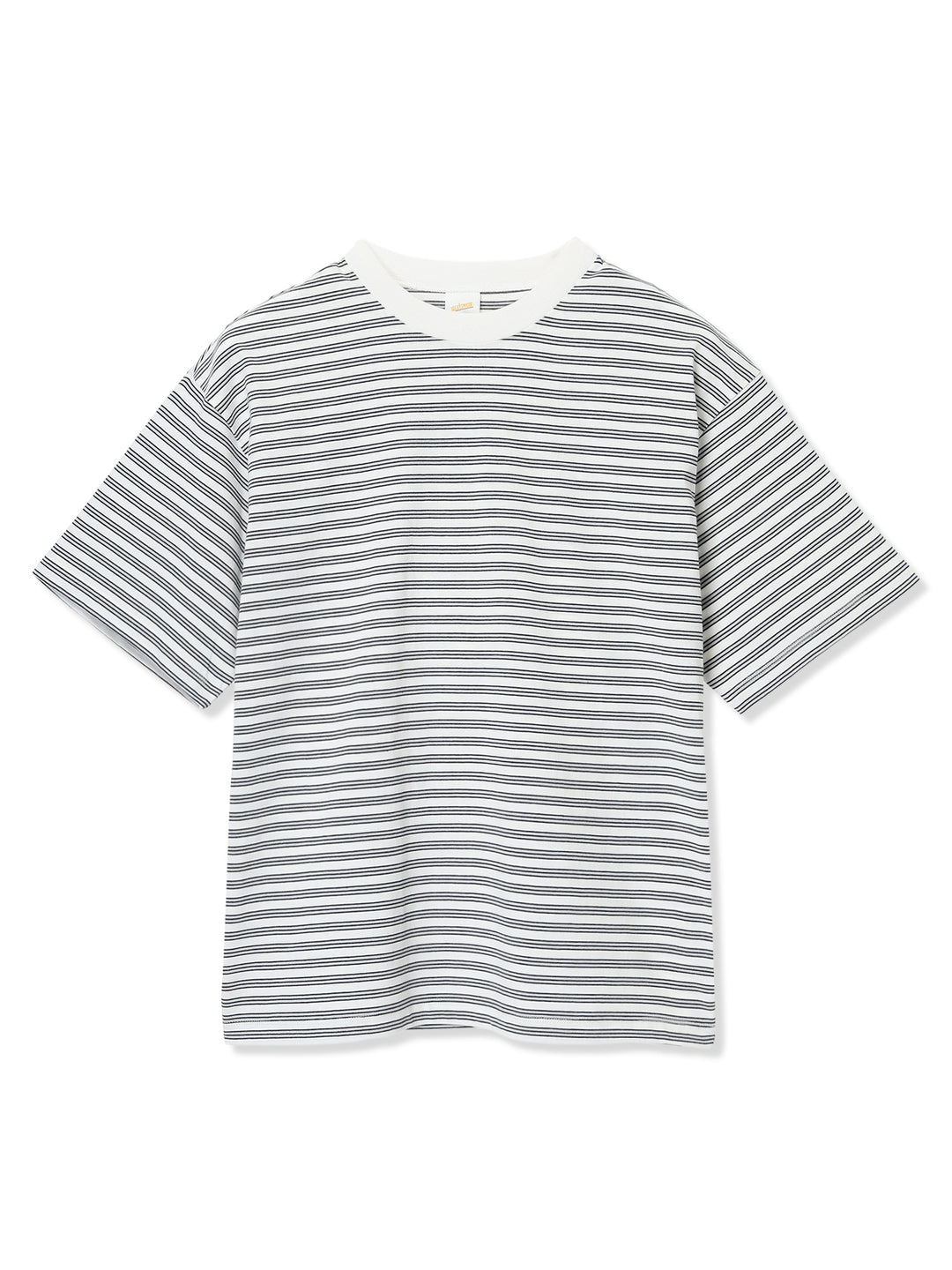 sportswear別注マルチボーダーTシャツ (ホワイト)