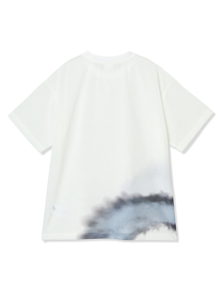 sportswear別注ドリッピングプリントメッシュTシャツ 5
