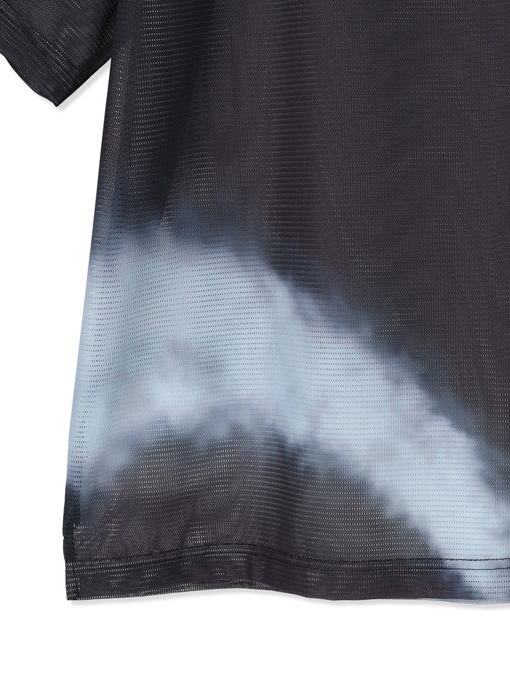 sportswear別注ドリッピングプリントメッシュTシャツ 4