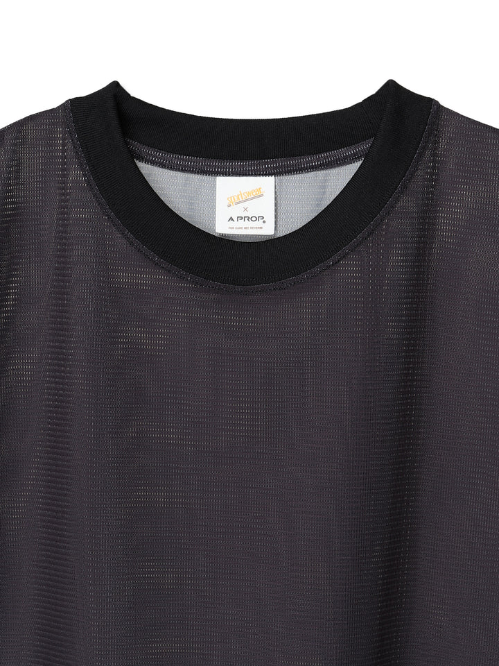 sportswear別注ドリッピングプリントメッシュTシャツ 2