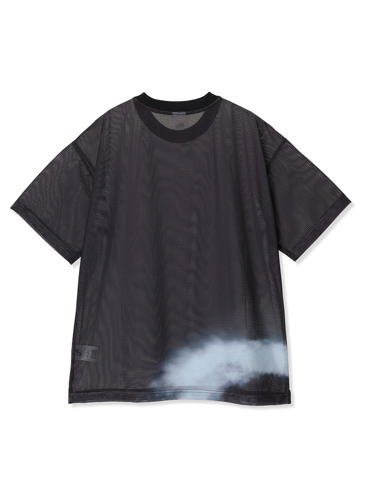 sportswear別注ドリッピングプリントメッシュTシャツ 1