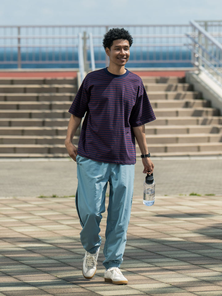 sportswear別注マルチボーダーTシャツ