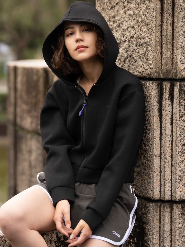 スウェットショートフーディー【レディース】