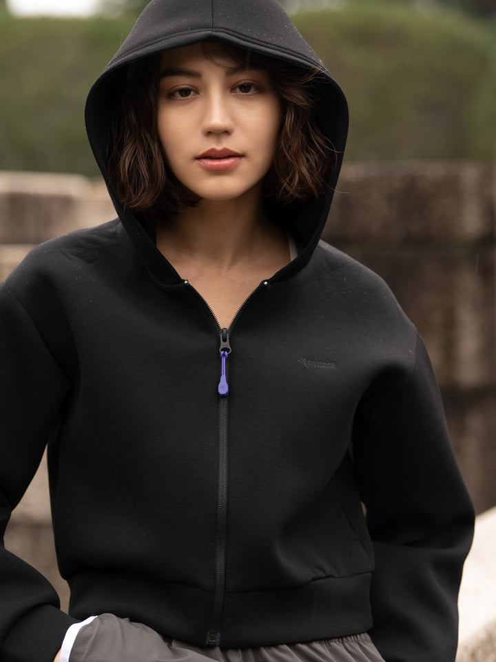 スウェットショートフーディー【レディース】